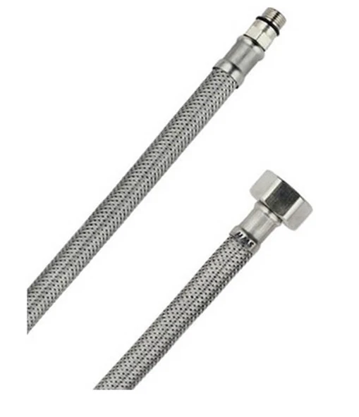 3/8-M10 PASLANMAZ ÇELİK ÖRGÜLÜ BATARYA FLEXİ 50 cm ürün görseli 1