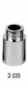 KROM UZATMA 1/2" 3 cm ürün görseli 1