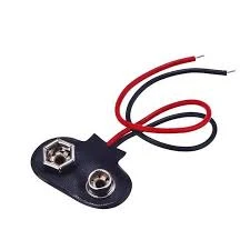 9 VOLT PİL YATAĞI ( ÇİFT BAŞLI PİL YUVASI ) ürün görseli 1