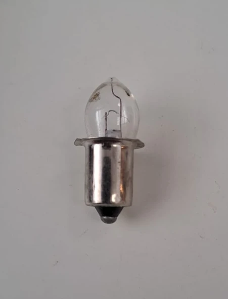 7,2 VOLT 0.5 A YUVASIZ & TIRNAKSIZ & DÜZ IŞILDAK AMPULÜ ürün görseli 1