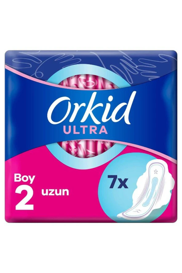 ORKİD TEKLİ  ULTRA KANATLI UZUN 7li ürün görseli 1