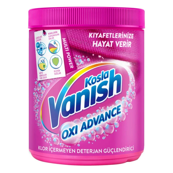 Vanish Kosla Multipower Deterjan Güçlendirici Leke Çıkarıcı Renkliler 400 Gr 2 Adet ürün görseli 1