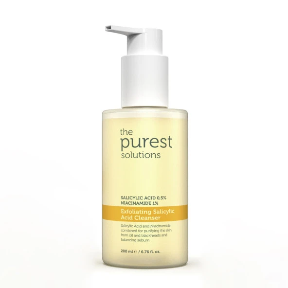 The Purest Solutions Exfoliating Salicylic Acid Cleanser 0,5 % Salicylic Acid 1% Niacinamide ürün görseli 1