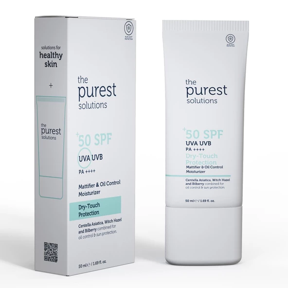 The Purest Solutions Mattifier & Oil Control  Moisturizer Dry-Touch Protection - Resim 2