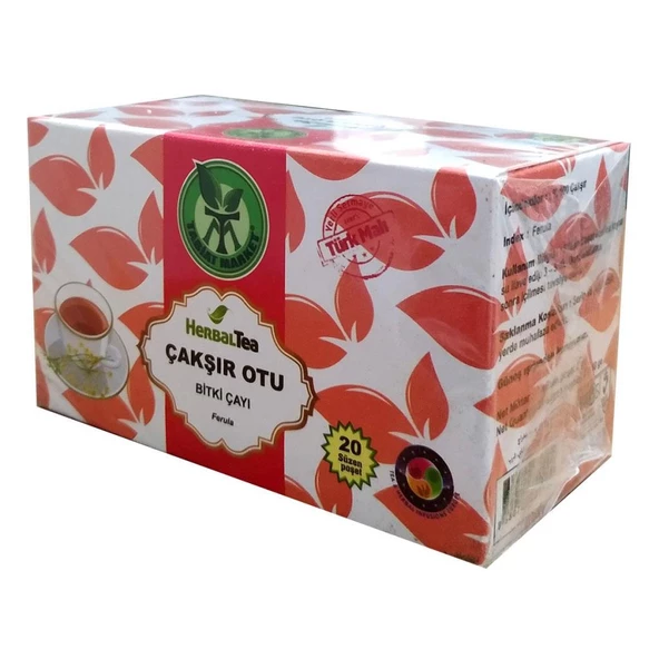 Tabiat Market Herbal Tea Çakşır Otu Bitki Çayı Ferula 20 Süzen Poşet ürün görseli 1