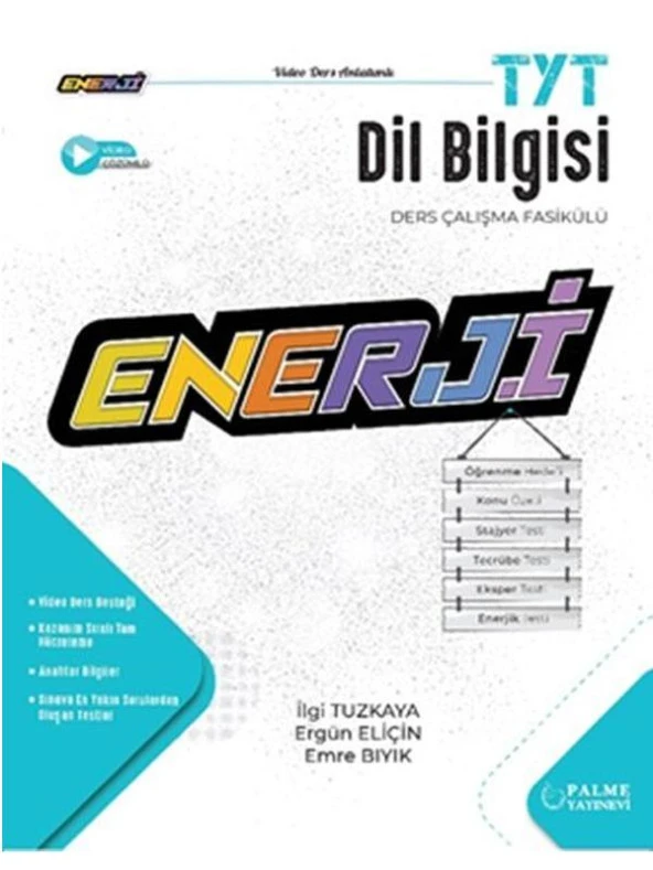 PALME YKS TYT ENERJİ DİL BİLGİSİ DERS ÇALIŞMA FASİKÜLÜ ürün görseli 1