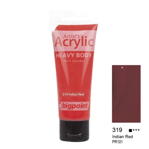Bigpoint Akrilik Boya 75 ml Indian Red 319 ürün görseli 1