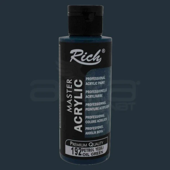 Rich Master Akrilik Boya 120ml 192 Petrol Yeşili ürün görseli 1