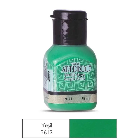 Artdeco Akrilik Boya 25 ml Yeşil ürün görseli 1