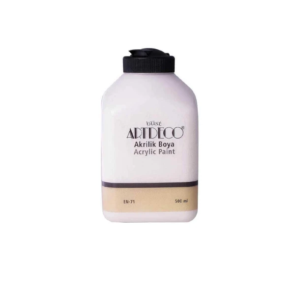 Artdeco Akrilik Boya 500 ml Beyaz - Resim 2