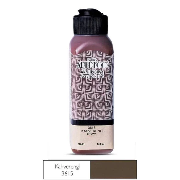Artdeco Akrilik Boya 140 ml Kahverengi ürün görseli 1