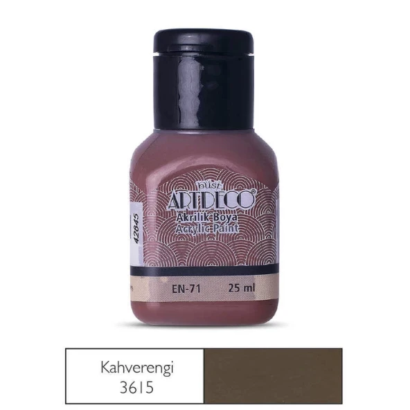 Artdeco Akrilik Boya 25 ml Kahverengi ürün görseli 1