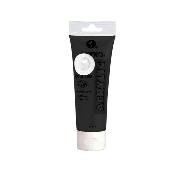 Maries Akrilik Boya 75ml Siyah - Resim 2