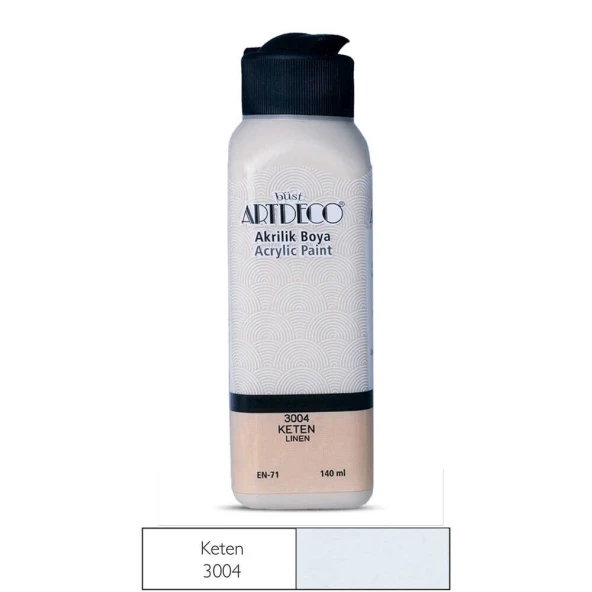 Artdeco Akrilik Boya 140 ml Keten - Resim 2