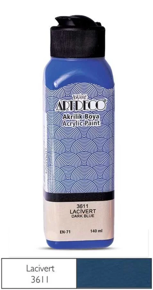 Artdeco Akrilik Boya 140 ml Lacivert ürün görseli 1