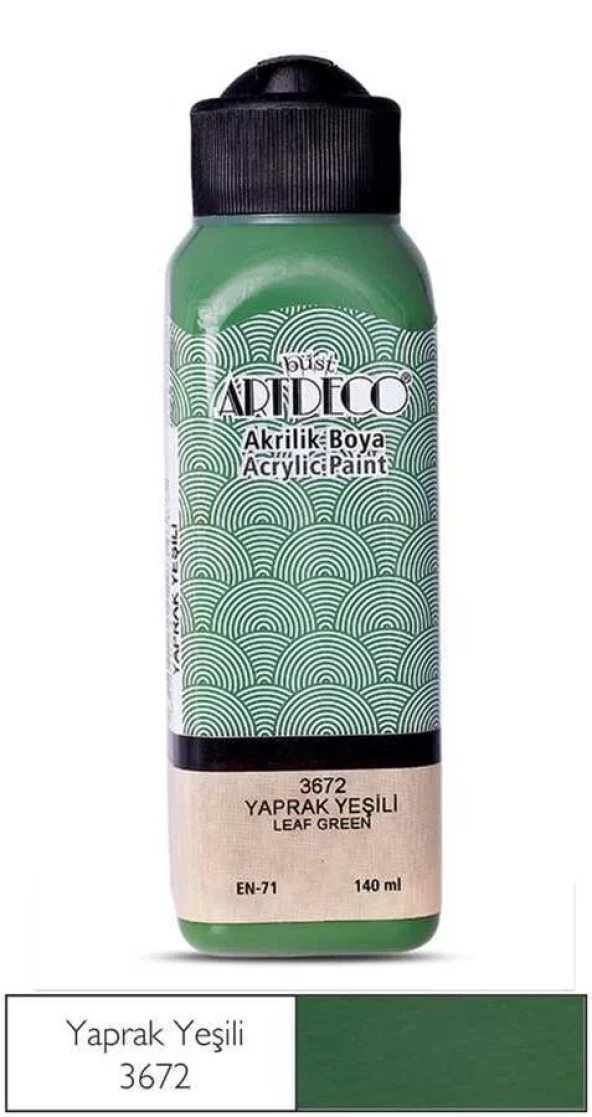 Artdeco Akrilik Boya 140 ml Yaprak Yeşili ürün görseli 1
