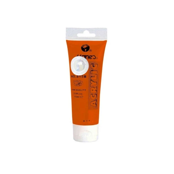 Maries Akrilik Boya 75ml Orange Red - Resim 2