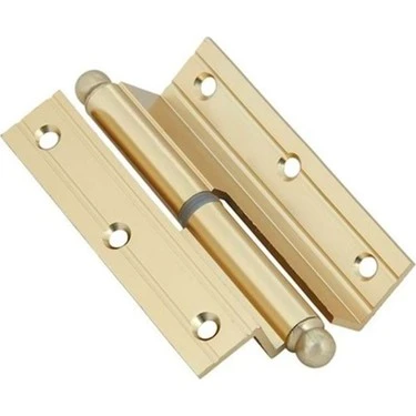 ALÜMİNYUM CUMBALI MENTEŞE SARI SAĞ ( SOFUOĞLU ) ( 10 CM ) ürün görseli 1