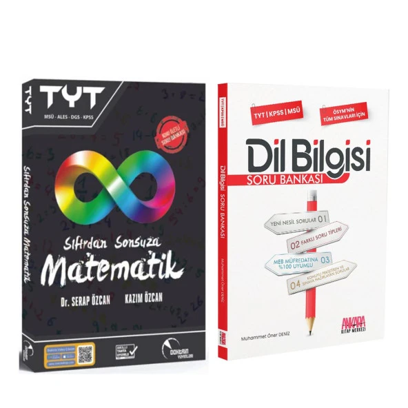 Doktrin TYT Sıfırdan Sonsuza Matematik ve AKM Dil Bilgisi Soru Bankası Seti 2 Kitap ürün görseli 1