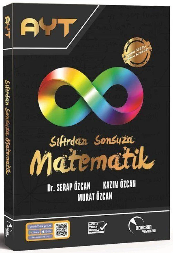 Sıfırdan Sonsuza Matematik Konu Özetli Soru Bankası Doktrin Yayınları ürün görseli 1