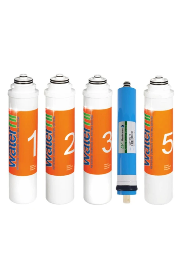 Waterlife Uyumlu Waterfil Su Arıtma Filtre Tam Takım Filtre Seti ürün görseli 1