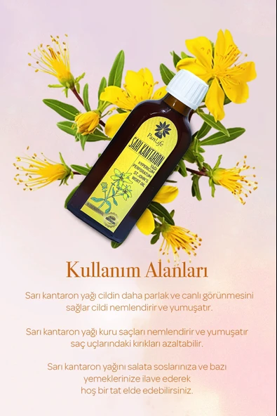 PANLIFE SARI KANTARON YAĞI 100 ML ürün görseli 1