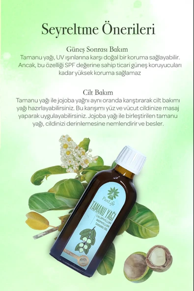 PANLIFE TAMANU YAĞI 100 ML - Resim 3