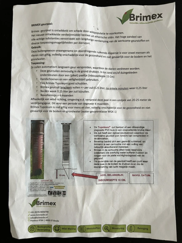 Brimex Tupoleum Koku Direği Seti - Resim 5