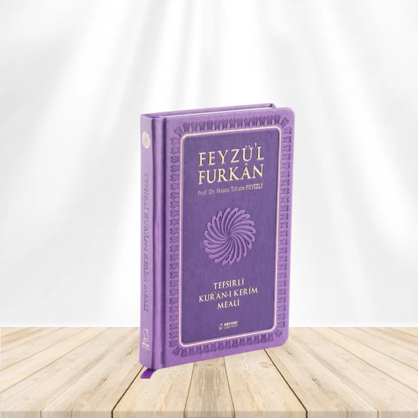 Feyzü'l Furkan Tefsirli Kur'an-ı Kerim Meali (Orta Boy - Tefsirli Meal - Ciltli) - LİLA ürün görseli 1