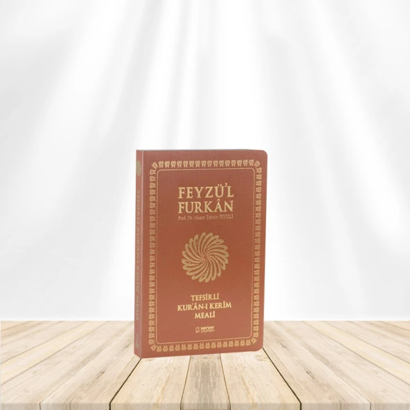 Feyzü'l Furkan Tefsirli Kur'an-ı Kerim Meali (Sempatik Cep Boy - İnce Cilt) Taba ürün görseli 1