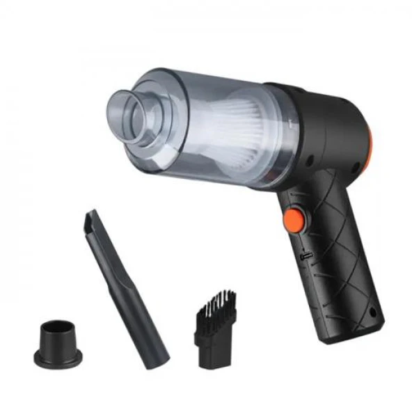 ALLY ST-6644 6000R Portatif Vakumlu Üflemeli Mini Araç Süpürgesi - Toz ve Kül Temizliği​ ürün görseli 1