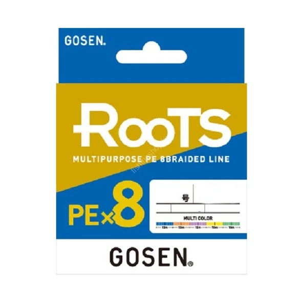 Gosen Roots 8B Multicolor 150m İp Misina ürün görseli 1