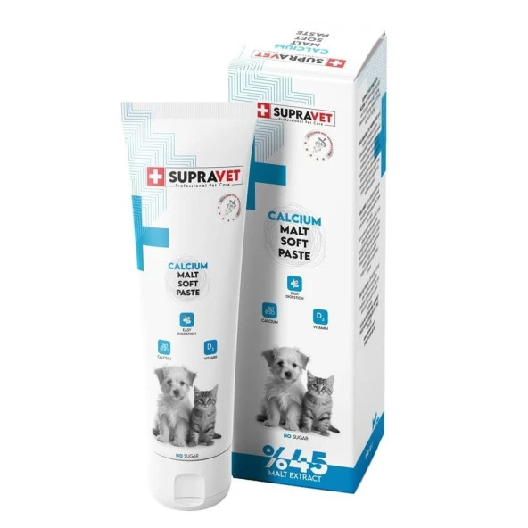 Supravet Calcium Malt Paste 100 Gr ürün görseli 1