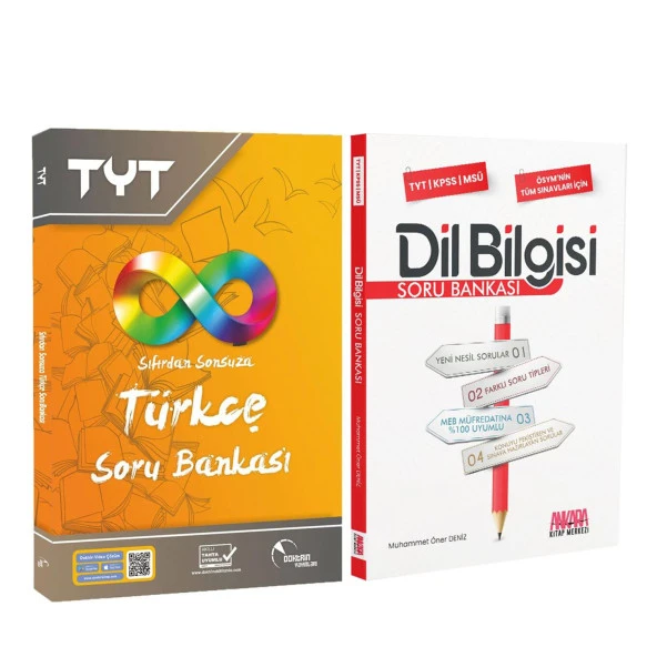 Doktrin TYT Türkçe Sıfırdan Sonsuza ve AKM Dil Bilgisi Soru Bankası Seti 2 Kitap ürün görseli 1