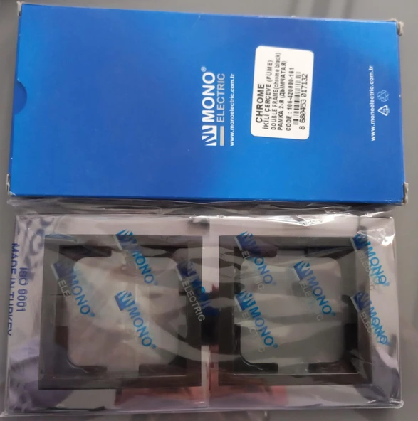 MONO CHROME FÜME İKİLİ ÇERÇEVE 106-420000-161 ürün görseli 1
