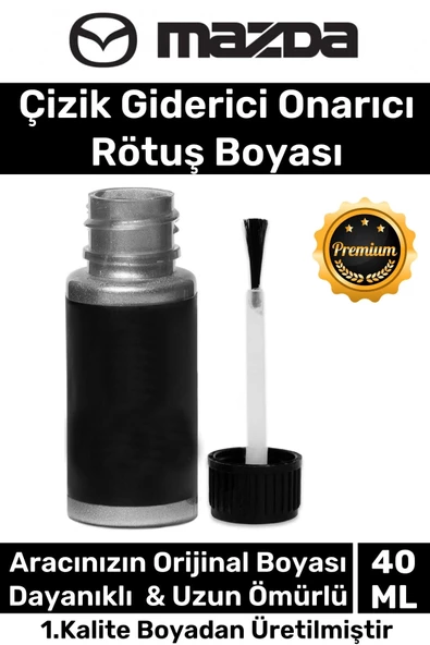 Özel Suya Dayanıklı Mazda Marka Uyumlu Çizik Taş Izi Giderici Onarıcı 40ml Oto Rötuş Boyası ürün görseli 1