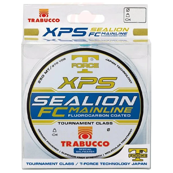 Trabucco T-Force XPS Sealion FC-M 250mt Olta Misinası  0.35mm - 10.95kg ürün görseli 1