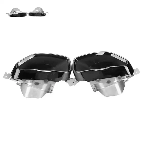 AUTOGP Bmw g20 g22 g26 340i 440i egzoz ucu seti siyah ürün görseli 1