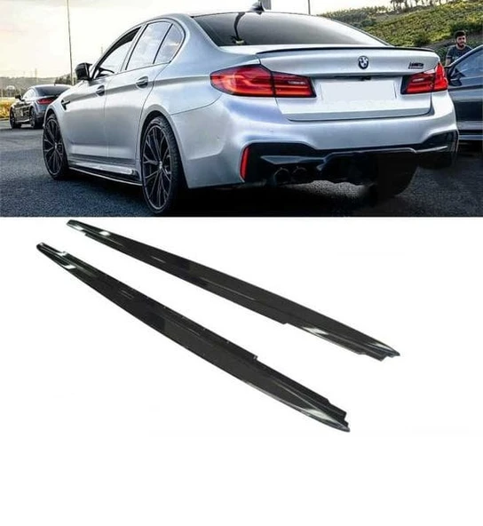 AUTOGP Bmw G30 yan marşbiyel lip pianoblack 2017 / 2023 ürün görseli 1