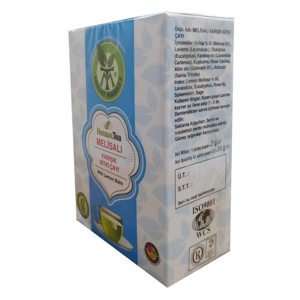 Tabiat Market Melisalı Karışık Bitki Çayı 42 Poşet Melisa Çayı ürün görseli 1