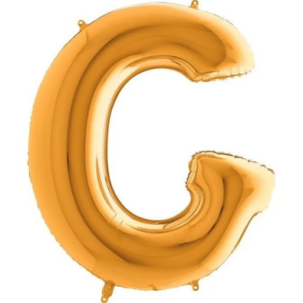Kikajoy Harf Folyo Balon 40’’ Altın ( G ) ürün görseli 1