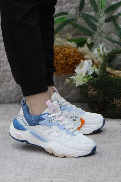 Kinetix Foxy TX W Bej Orijinal Ürün Sneaker Kadın Spor Ayakkabı ürün görseli 1