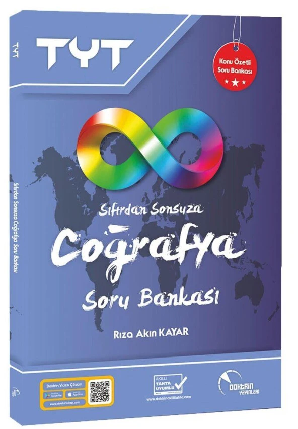 TYT Coğrafya Sıfırdan Sonsuza Konu Özetli Soru Bankası Doktrin Yayınları ürün görseli 1