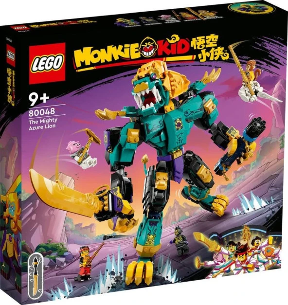 LEGO Monkie Kid 80048 The Mighty Azure Lion ürün görseli 1