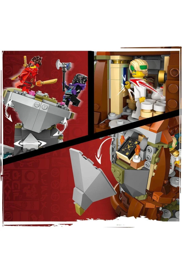 Lego Ninjago 71819 Dragon Stone Shrine - Resim 8
