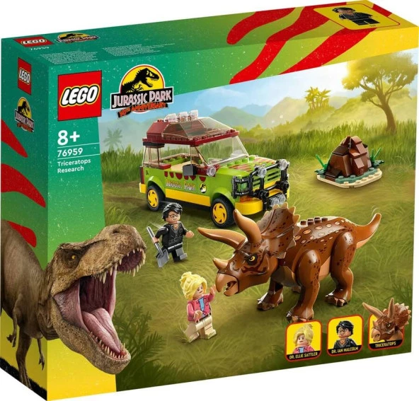 LEGO Jurassic World 76959 Triceratops Research ürün görseli 1