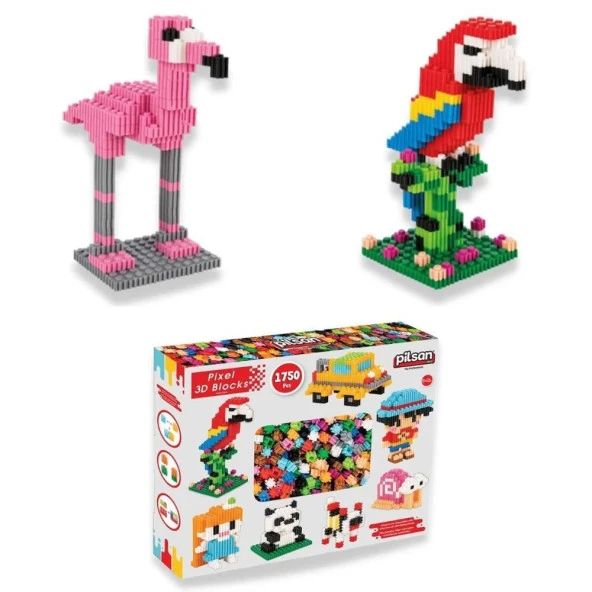 Pilsan Pixel 3D Bloklar 1750 Parça 03616 ürün görseli 1