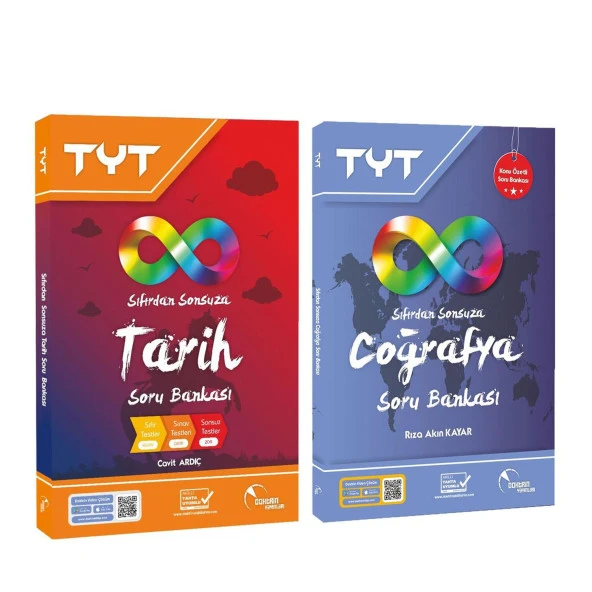 Doktrin Yayınları TYT Sıfırdan Sonsuza Tarih ve Coğrafya Soru Bankası Seti 2 Kitap ürün görseli 1