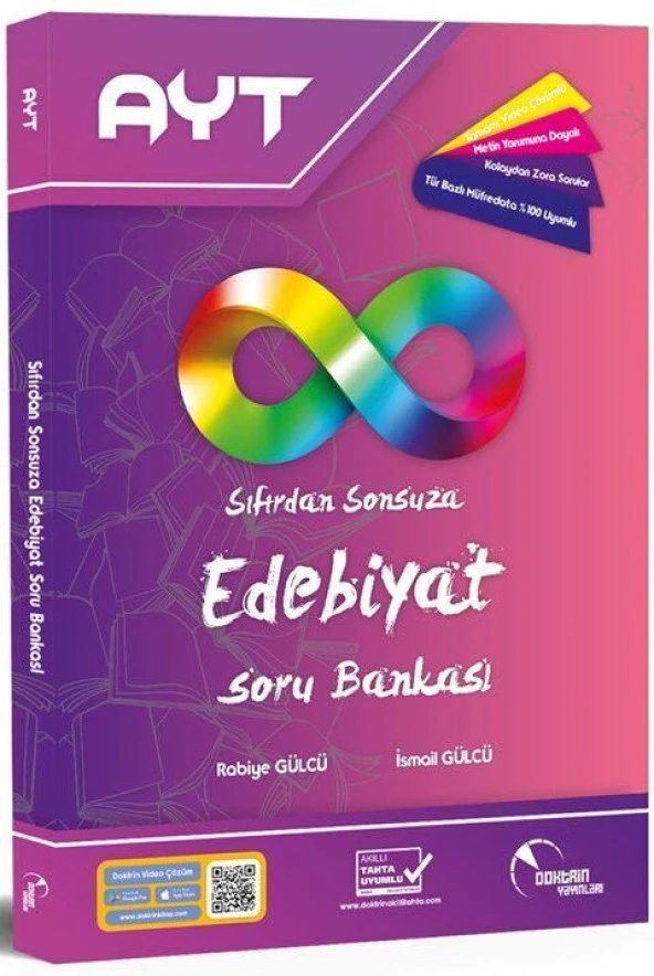 AYT Sıfırdan Sonsuza Edebiyat Soru Bankası Doktrin Yayınları ürün görseli 1