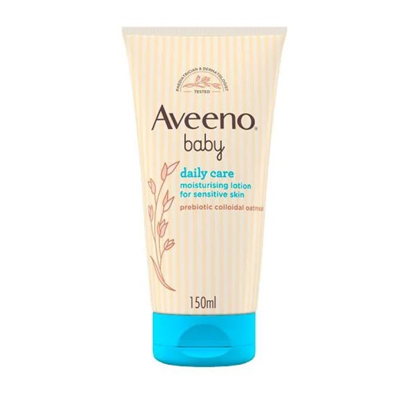 Aveeno Baby Günlük Bakım Hassas Ciltler için Nemlendirici Losyon 150ml ürün görseli 1